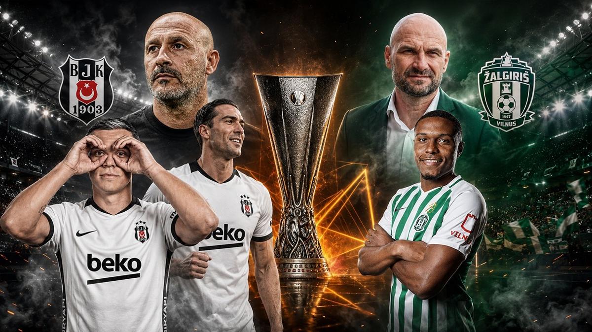 Kartalımız Avrupa Sahnesinde: Kauno Zalgiris Maç Kadrosu ve Muhtemel 11'ler Belli Oldu!