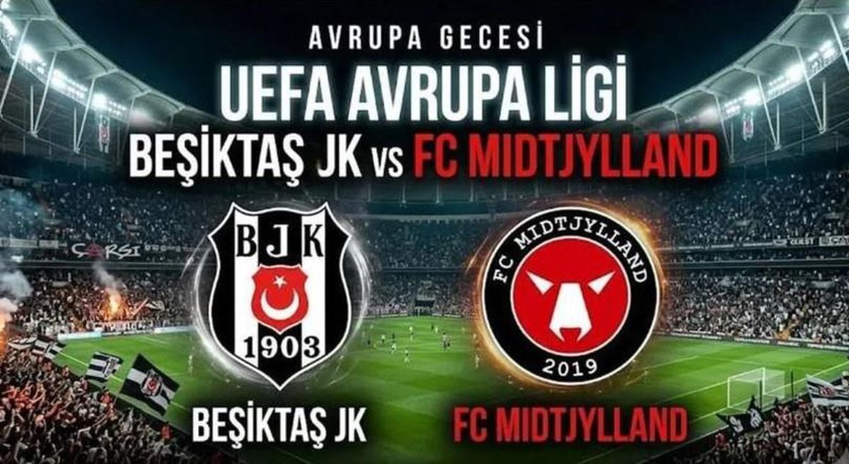 Kartalımızın Avrupa Mesaisi: Beşiktaş-Midtjylland Maç Formatı ve Tarihleri Netleşti!